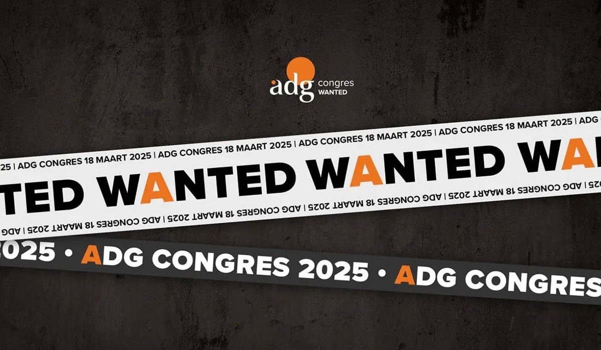 Visueel concept voor ADG Congres 2025